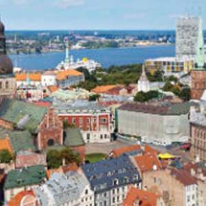 Latvia: connecting high density city populations